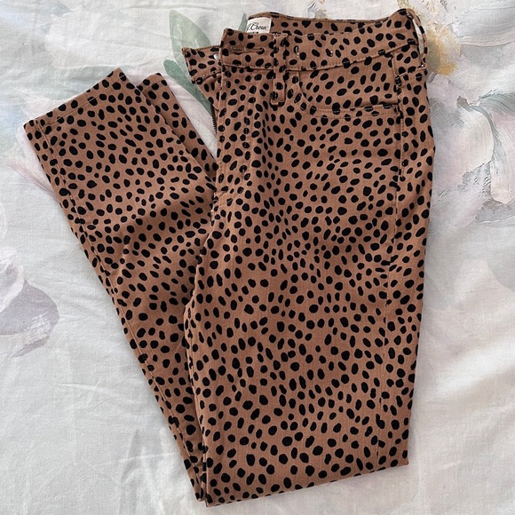 J. Crew 🐆 Toothpick Pants - Picture 1 of 6